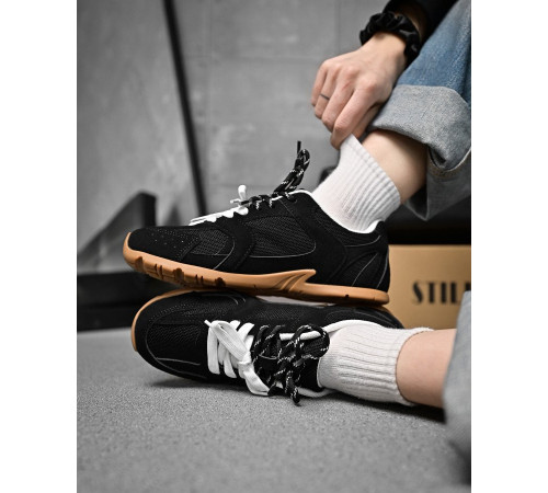 Жіночі кросівки miuu leral black beg ДЛ6409