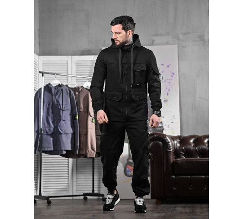 Чоловічий спортивний костюм Stone black ДЛ6300 за 2749 грн