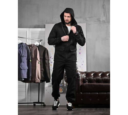 Чоловічий спортивний костюм Stone black ДЛ6300 за 2749 грн