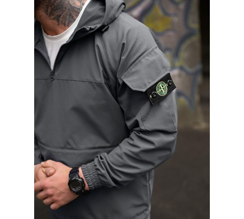 Спортивний костюм анорак Si KLAN grey ВТ4663
