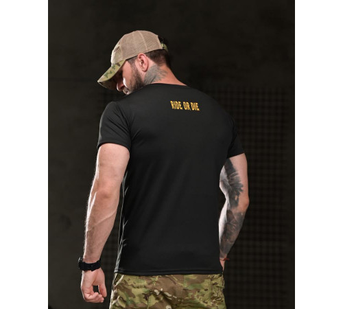 Тактична футболка BORN OF WAR highway black ВТ4749