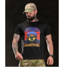 Тактична футболка BORN OF WAR highway black ВТ4749