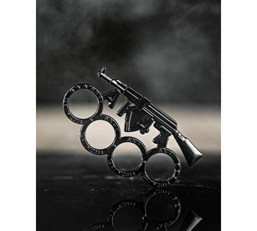 Кастет AK47 чорний ТР6839