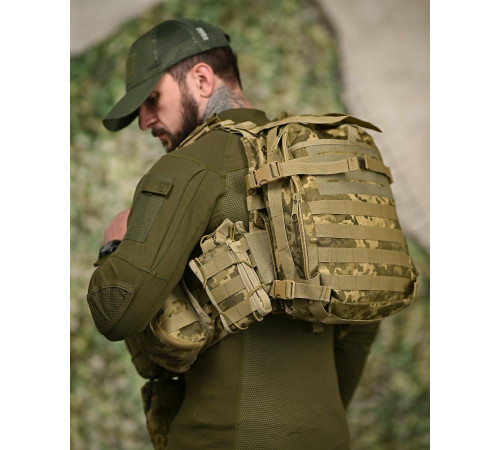 Плитоноска 7.62 з рюкзаком піксельТР6022