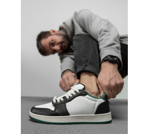 Чоловічі кросівки dunk white/green ТР6264