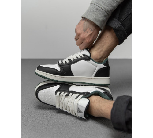 Чоловічі кросівки dunk white/green ТР6264