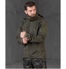 Тактична куртка софтшел Kord second generation oliva ВТ4675