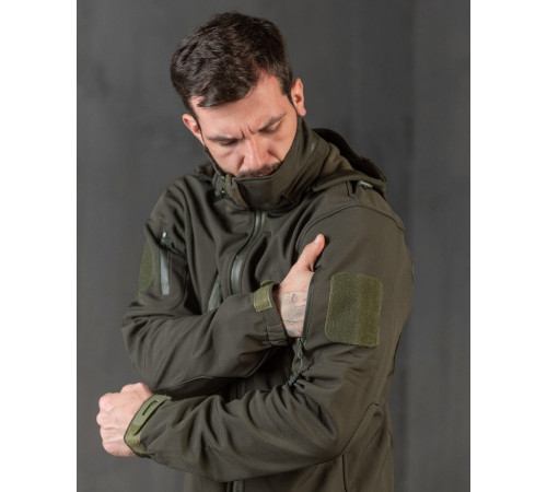 Тактична куртка софтшел Kord second generation oliva ВТ4675 за 2199 грн