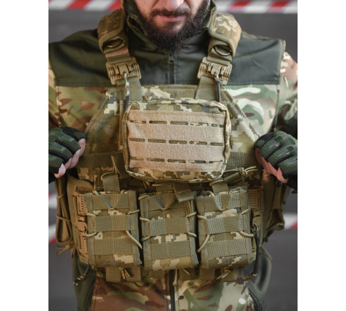 Плитоноска Nixon 4 точки скидання pixel ВТ6044