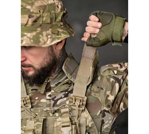 плитоноска 4 швидких скидання Cordura піксель ВТ7930