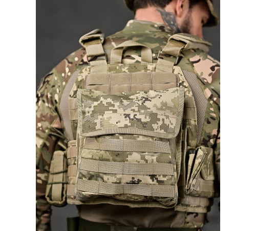 плитоноска 4 швидких скидання Cordura піксель ВТ7930