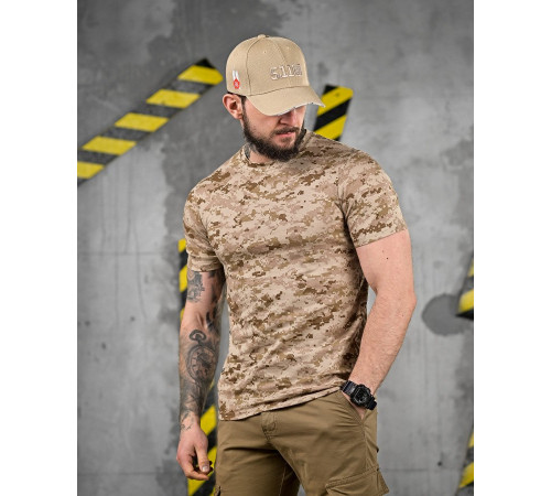 ХЛОПКОВА ТАКТИЧНА ФУТБОЛКА PATRIOT DESERT DIGITAL ВТ5101 за 494 грн