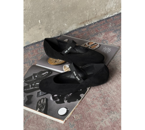 Жіночі балетки black W953-1 НП4995