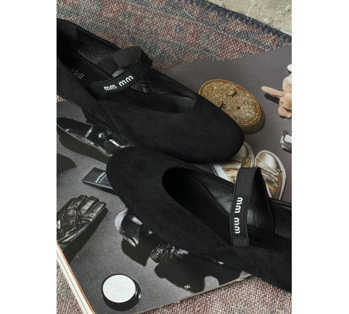 Жіночі балетки black W953-1 НП4995