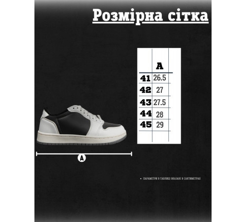 Чоловічі кросівки dunk white/black ТР6265