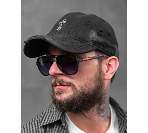 Сонцезахисні окуляри Prada black 4 ДЛ7382 за 549 грн