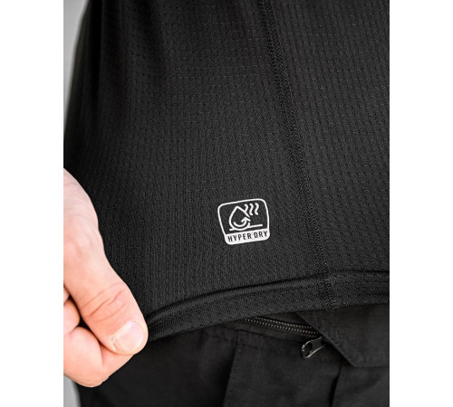 Тактична футболка, що відводить піт, samuray Cooltuch black за 604 грн