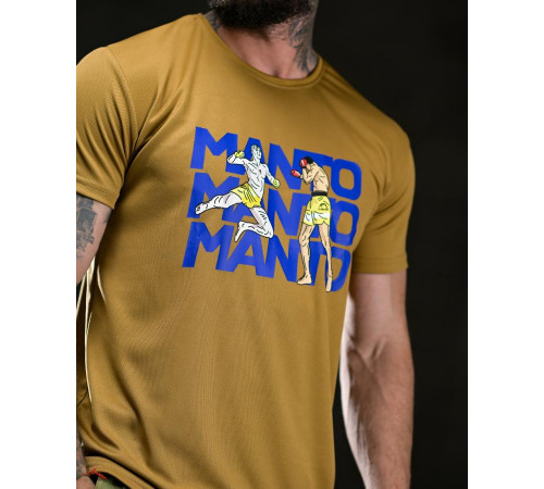 Тактична футболка SELION Manto coyot ВТ4693