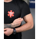 Тактична moisture-wicking футболка Medic black РП7346 за 549 грн