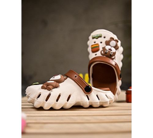 Children's crocs Teddy brown PP7774