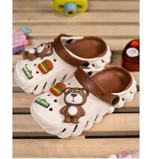 Children's crocs Teddy brown PP7774
