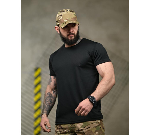 Тактична футболка SELION Тіп black ТР6926 за 549 грн