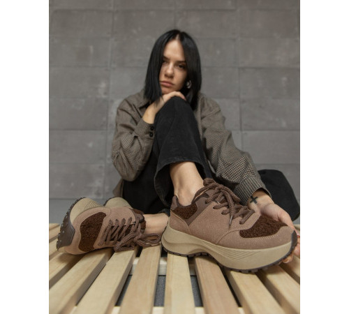 Жіночі кросівки teddi brown 9-781 НП3298 за 495 грн