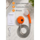 Акумуляторний душ з датчиком температури Shower 7200-T 7800mAh ДЛ7230