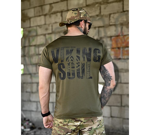 Футболка BORN OF WAR Viking soul oliva ВТ4633 за 549 грн