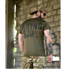 Футболка BORN OF WAR Viking soul oliva ВТ4633