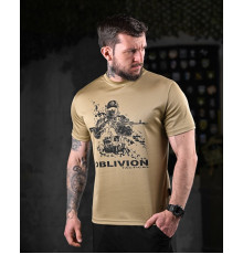 Тактична футболка для відведення поту OBLIVION soldier coyot ДЛ7161