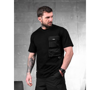 Футболка Pacher чорна ДЛ7192