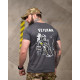 Тактична футболка SELION Veteran серая ДЛ7221