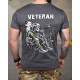 Тактична футболка SELION Veteran серая ДЛ7221