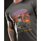 Тактична футболка BORN OF WAR I’m back grey ВТ4752