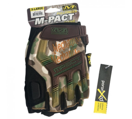 Армейские рукавицы без пальцев Mechanix M-Pact мультикам за 396 грн