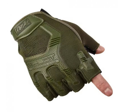 Перчатки военного с открытыми пальцами Mechanix M-Pact олива за 396 грн