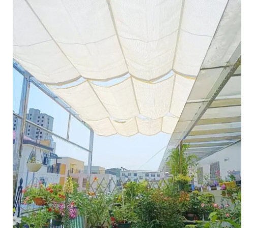 Тент 10×15 м полипропиленовый 150 г/м² белый с кольцами.AT-150G-10x15m за 5965 грн