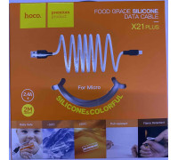 Кабель HOCO X21 Micro Plus Silicone 1м