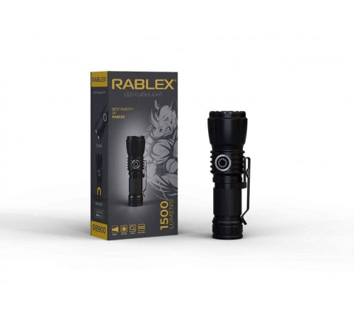 Фонарик-мини ручной Rablex RB 900 P50 + zoom 1*16340/100 за 486 грн