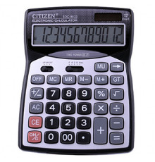 Калькулятор CITIZEN 9833, двойное питание (50)