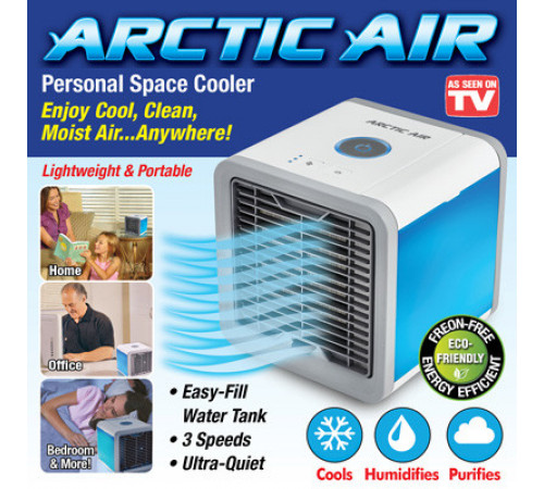 Портативный мини кондиционер ARCTIC AIR NV-AC19/ 5289/5V*2A (24шт) за 570 грн
