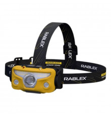 Ліхтарик Rablex налобний RB 967 (акумуляторний + водонепроникний + white/red/yelow + Type-C) /40