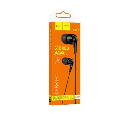 Наушники проводные HOCO M97 Enjoy universal earphones with mi за 108 грн