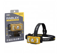Ліхтарик Rablex налобний RB 968 (акумуляторний + водонепроникний + white/red/yelow + Type-C) /40