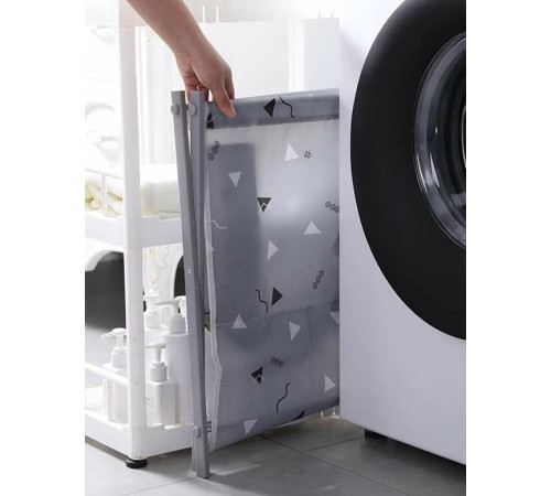 Корзина для белья Laundry Storage Basket Серая
