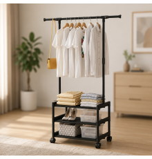 Вішалка підлогова SINGLE-POLE SHOE and HAT RACK / Одинарна стійка-вішалка