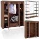 Тканинна шафа HCX Storage Wardrobe 88130 Сірий