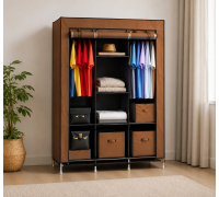 Тканинна шафа HCX Storage Wardrobe 88130 Сірий