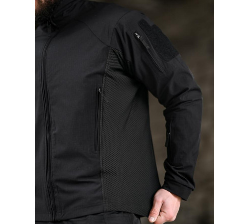Легка куртка yeren Hunter FZ Gen.2 чорна ТР6602